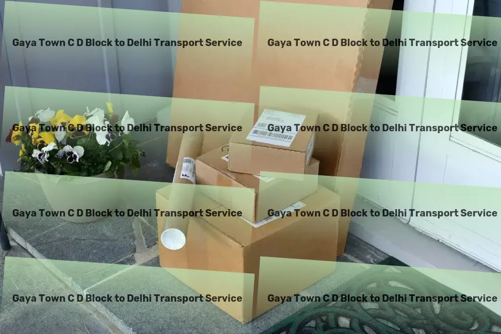 Gaya Town C D Block to Delhi Transport The ultimate choice for hassle-free logistic solutions! - Express freight and transport